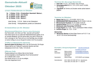Gemeinde Aktuell Oktober 2025